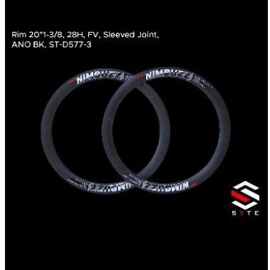 Rim velg sepeda  20+,20x1 3/8 28hole Merk Syte,harga untuk 1 biji