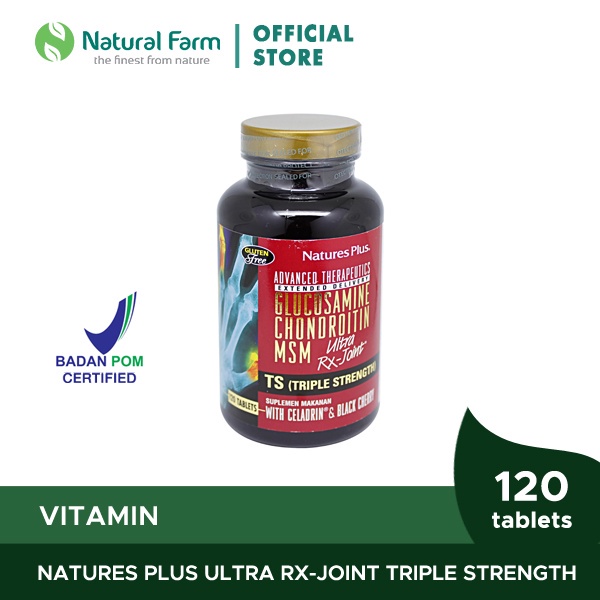 Nature's Plus Ultra RX-Joint Triple Strength [120 Tabs]