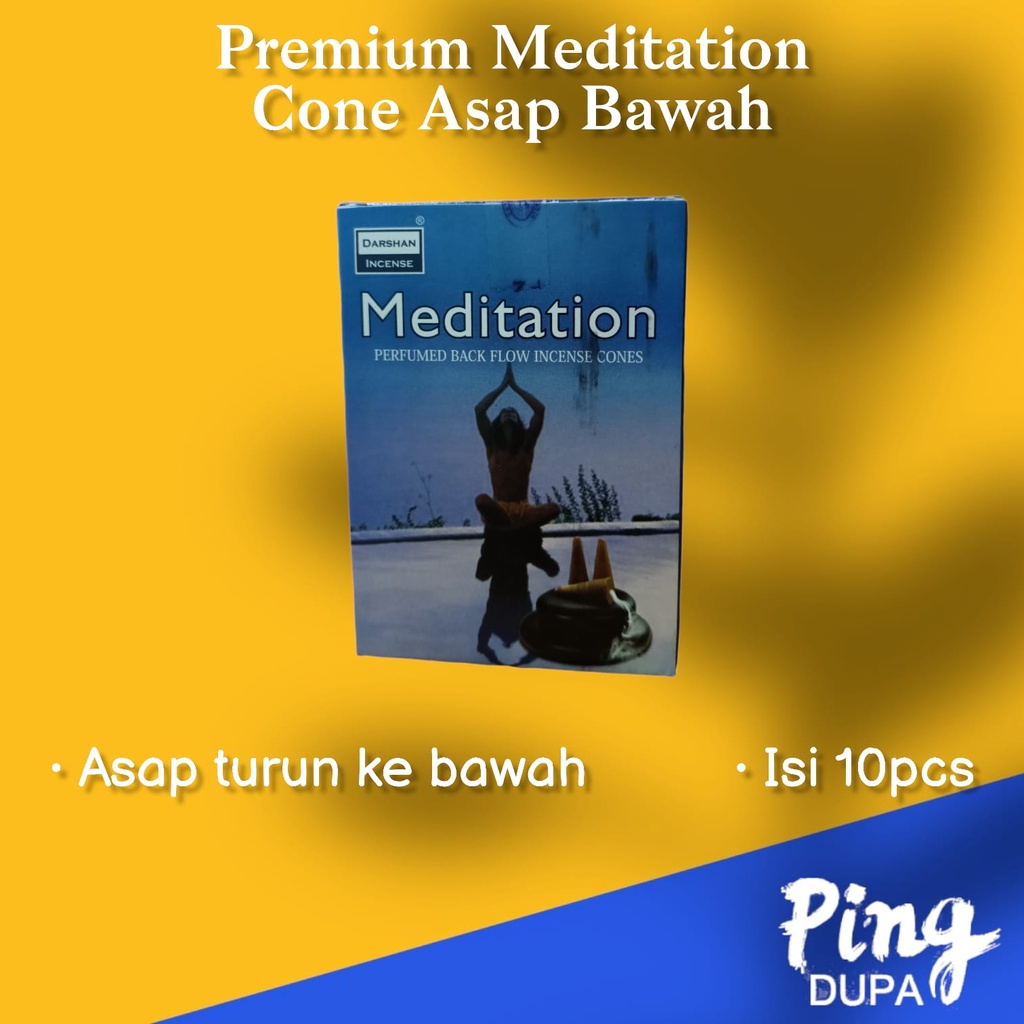 Dupa Meditation Tumpeng Special Asap Turun ke Bawah