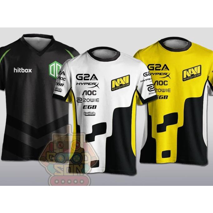 Jersey / Kaos Team Gaming Custom/ Design Sendiri