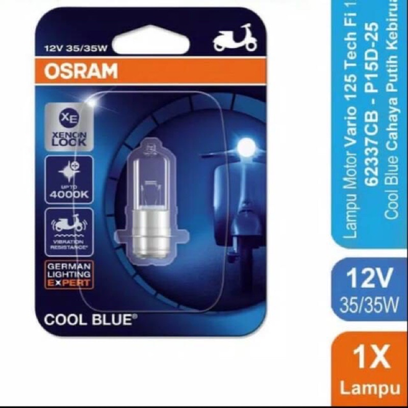 Lampu H6 Halogen Osram COOL WHITE COOL BLUE TERMURAH ! HARGA GROSIR !