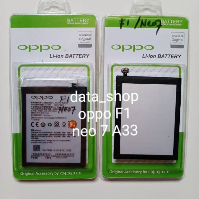 baterai oppo neo 7 baterai oppo F1 baterai oppo A33 baterai oppo BLP605 NEO 7/ A33T TERLARIS