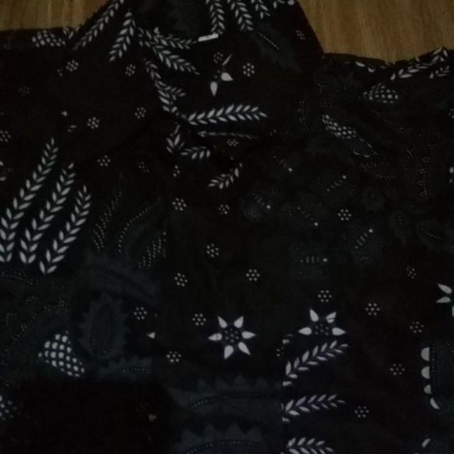 Bswart Batik Hrb026 Kenongo Hem Pendek Padi Pekalongan M L Xl Batik Pria Murah Modern Grosir