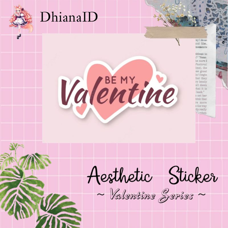 

Aesthetic Valentine Stickers