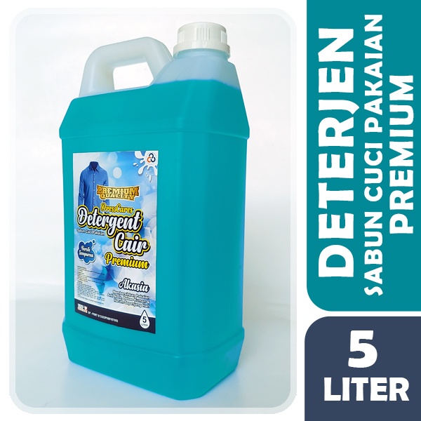 Detergent cair Deterjen laundry PREMIUM 5 liter (recomended)