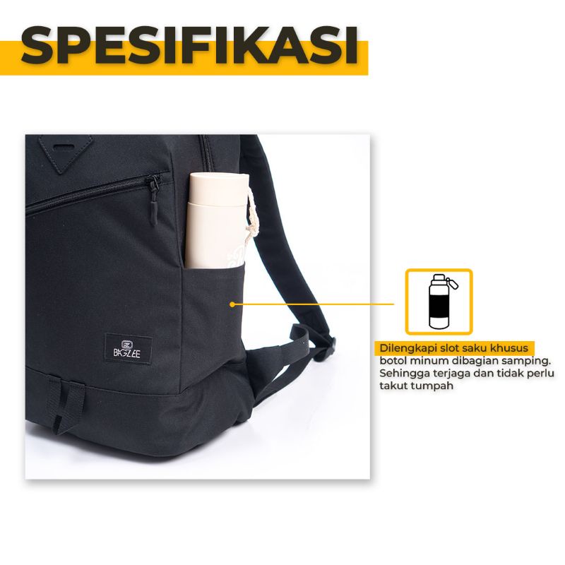 BAGZEE -TAS RANSEL BZ03 - TAS KASUAL- RANSEL LAPTOP- TAS UNISEX - BACKPACK -TAS DISTRO - TAS PRIA - TAS WANITA - TAS SEKOLAH