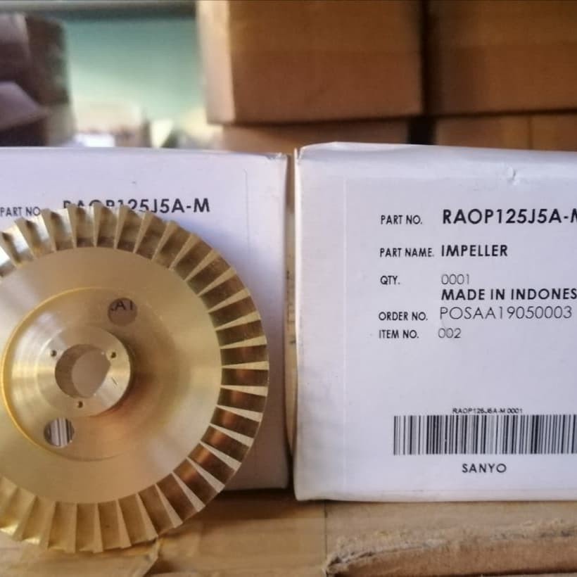 Spare part Pompa Air Sanyo Impeller Tipe Pompa PWH 137C & PH 137AC