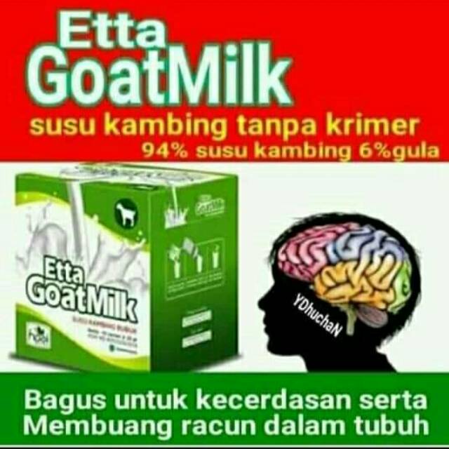 

Susu Kambing Etta Goat Milk