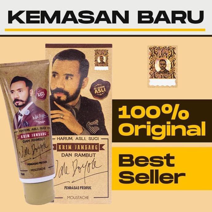 Termurah Krim Penumbuh Rambut Dan Jambang Krim Wak Doyok Original