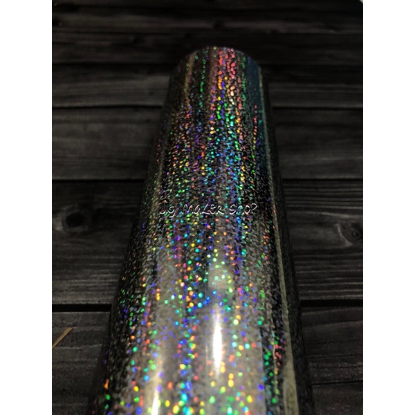 hologram hot stamping foil lure dan metal jig - IMPORT ORIGINAL- motif pasir- lebar 20cm