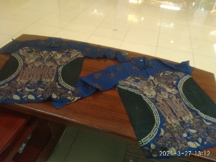 Baju Kemeja Batik Kantor Pria Lengan Panjang Fashion Pekalongan Solo Bw 058