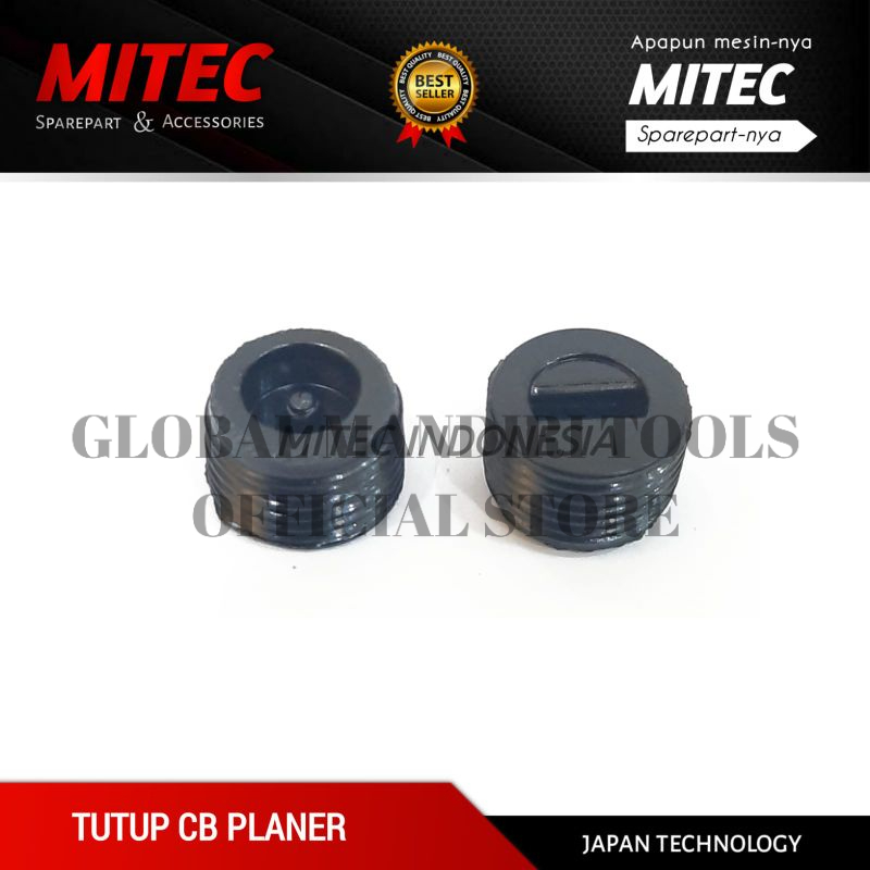 MITEC Tutup CB Planner Trimmer No.12 Tutup Carbon Brush Mesin Serut Kayu Propil MITEC