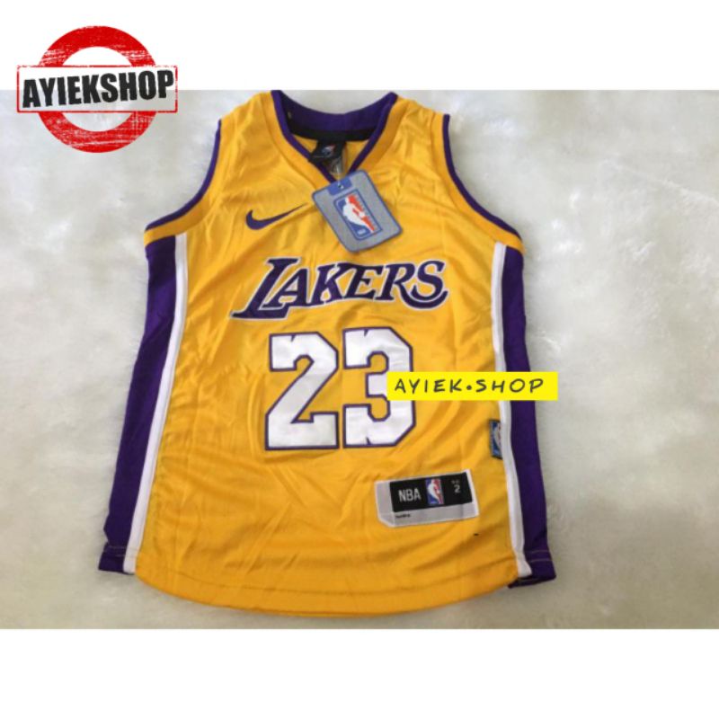 Jersey basket los angeles Lakers Jersey nba grade ori Lakers Lebron James king