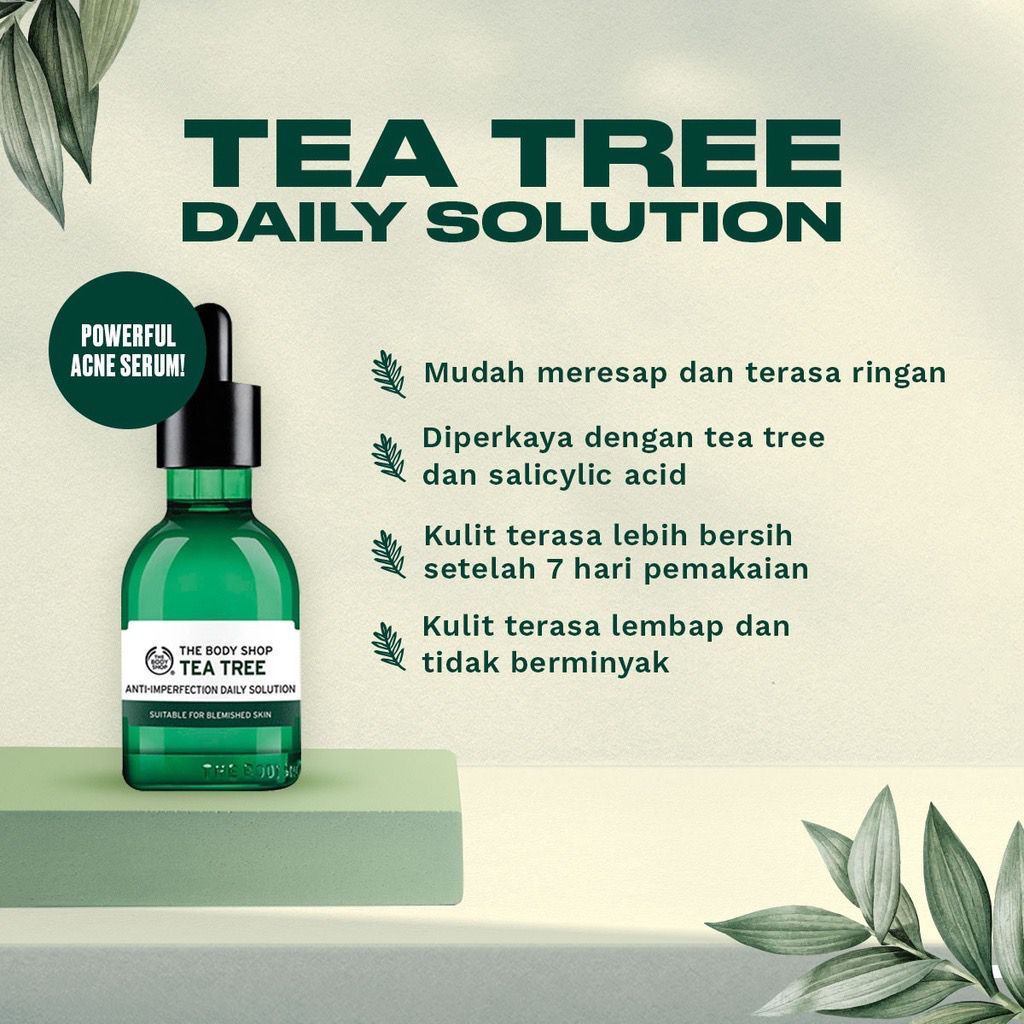 The Body Shop Tea Tree Daily Solution Serum 50ml