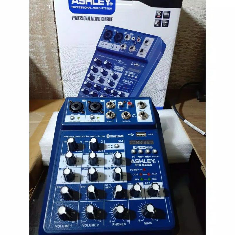 Jual mixer audio ashley fx402i 4 channel original Shopee Indonesia