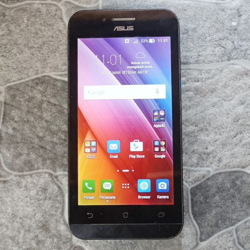 ASUS ZENFONE GO MINI HP ANDROID MURAH NORMAL SIAP PAKAI BERKUALITAS