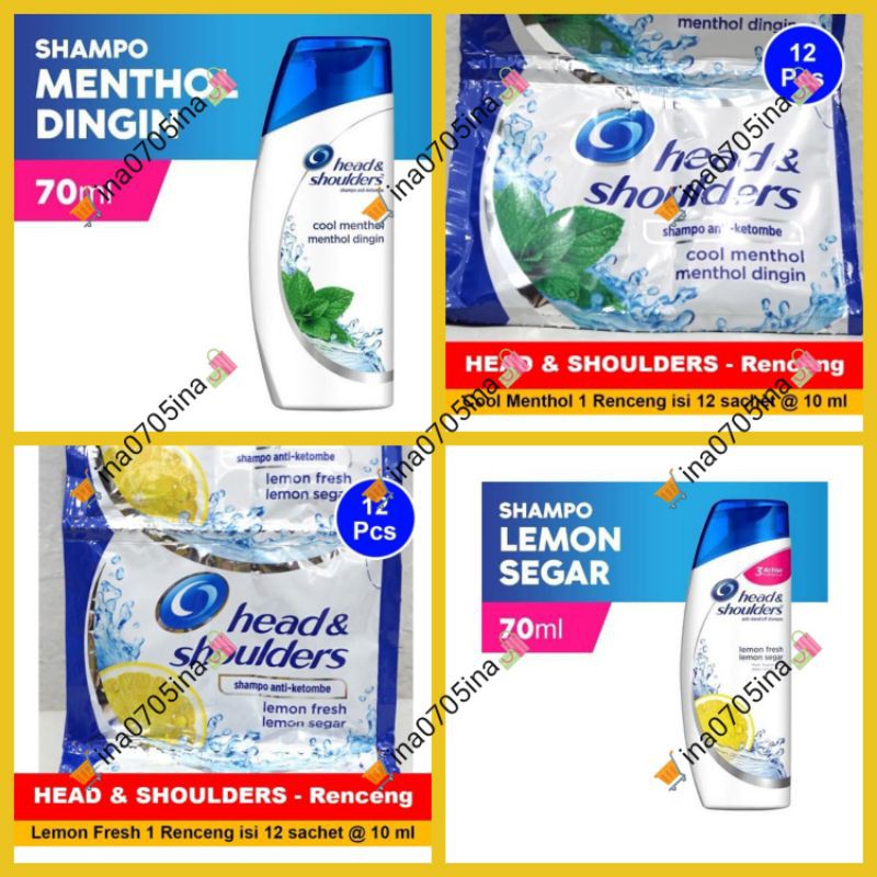 Shampo Head&amp;Shoulders Renceng