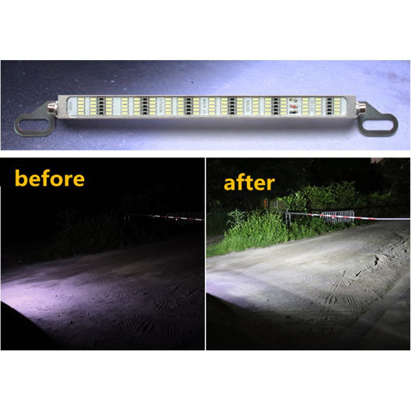 45 / 90SMD LED Membalikkan Lampu Rem Plat DRL Lampu Kabut