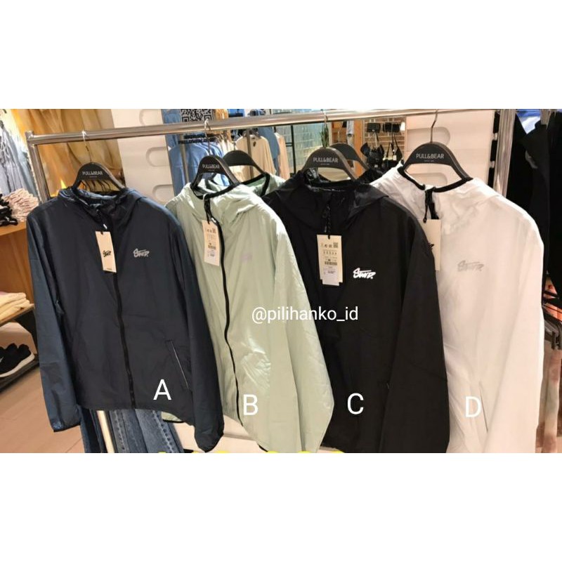 Jaket STWD Pria Pull and Bear Original P&B Outer