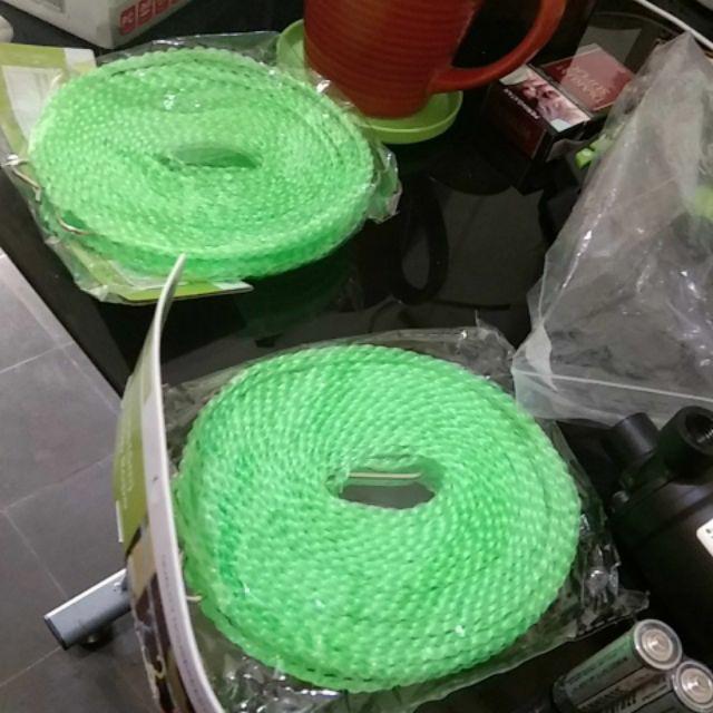 Kain Menggantung Tali Jemuran Pengering Pakaian Luar Panahan Angin / Tali Serba Guna Camping Tali