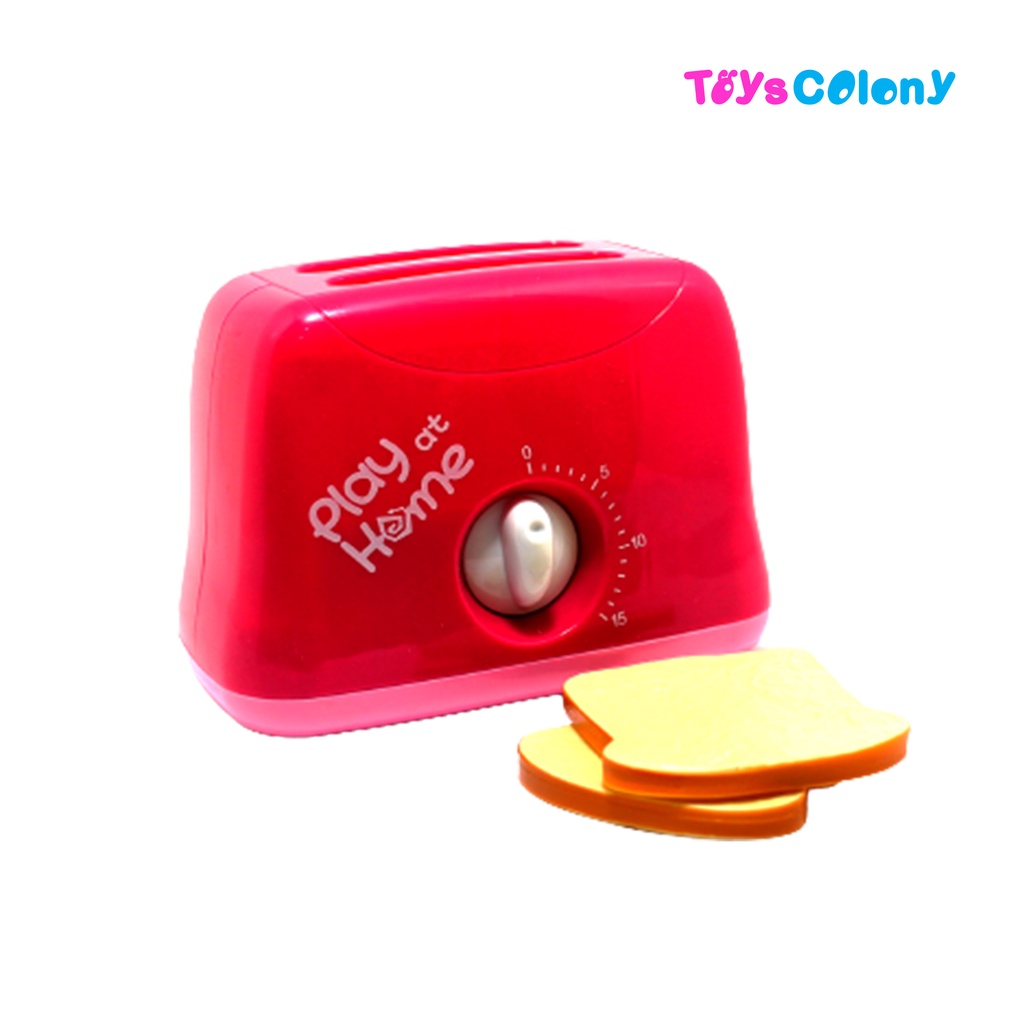 Mainan Alat Pemanggang Roti Toaster with Timer Setting QF26136P