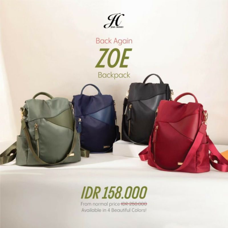 Tas Gendong Zoe Bag Jimshoney
