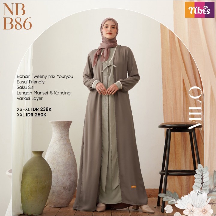 Gamis Nibras nbb86