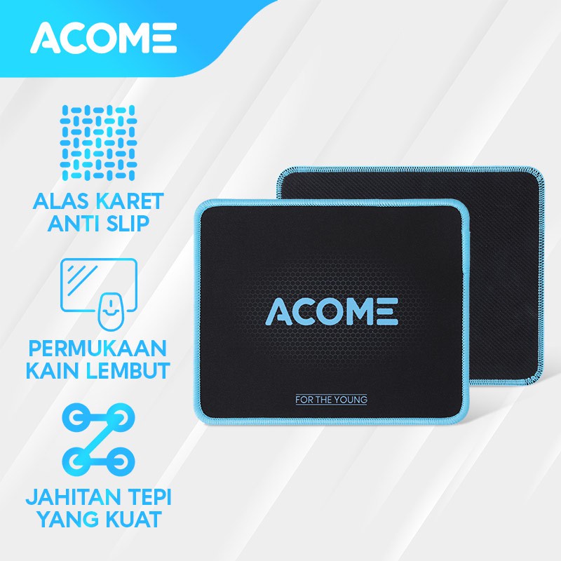 ACOME Fashion Mouse Pad Alas Karet Anti Slip AMP01