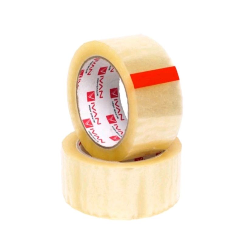 

LAKBAN BENING UNTUK PACKING OLSHOP 2inchi x 72 yrd warna bening