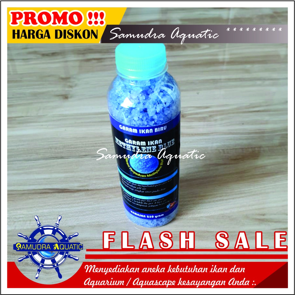 Garam BIRU, Garam Kristal Methylene Blue Ikan