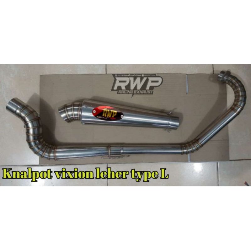 Knalpot racing vixion old, vixion new,knalpot model cobra header full cacing