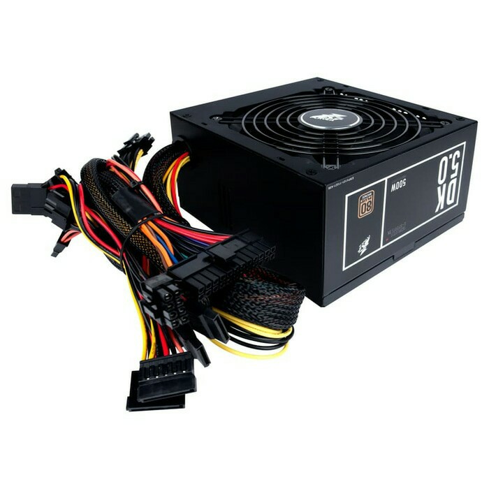 PSU 1STPLAYER Gaming PSU DK5.0 500W - PS-500AX (80Plus Bronze) - 3 Years