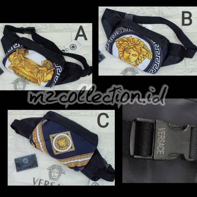 VERSACE BELT BAG  Kualitas PREMIUM QUALITY