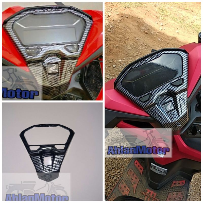 cover speedometer Vario new 125-150 2019-2021/Cover speedometer Carbon  vario New murah/garnis