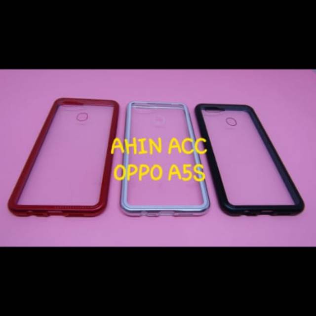 CASE MAGNETIC PREMIUM 2 IN 1 FOR OPPO A5S