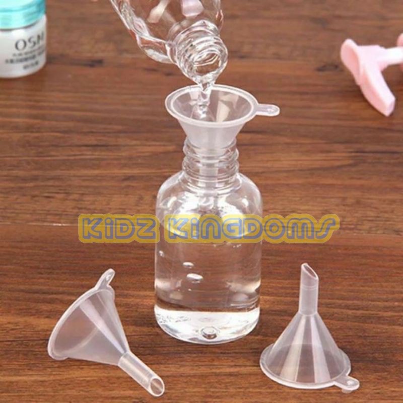 Corong Mini Plastik - Corong Parfume Oil Essential - Small Funnels