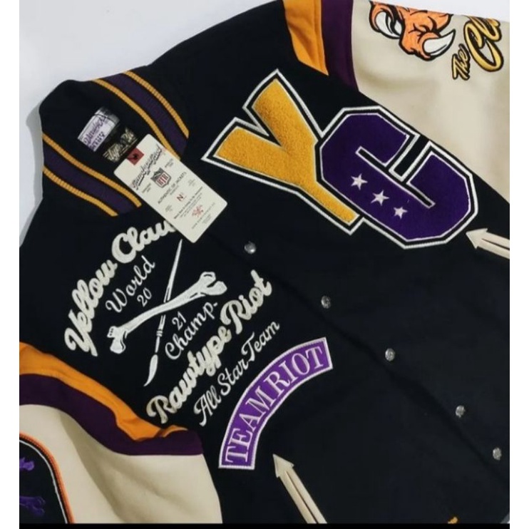 Varsity Rawtype Riot X Yellow Claw