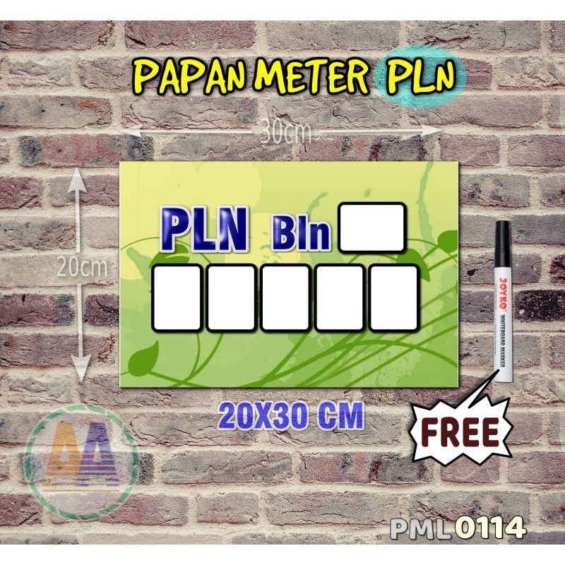 

Papan Meter Listrik PLN PAM motif Unik - Floral 14 - Toko2A
