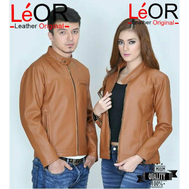 Jaket kulit couple/ jaket pria /jaket kantor