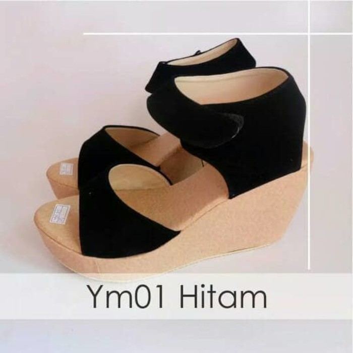 SEPATU WEDGES WANITA YM01