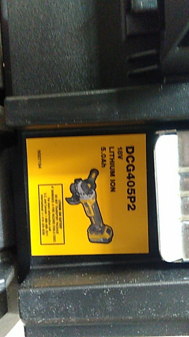 Mesin Gerinda Baterai Dcg405 Dewalt Cordless Grinder Dcg 405 20volt