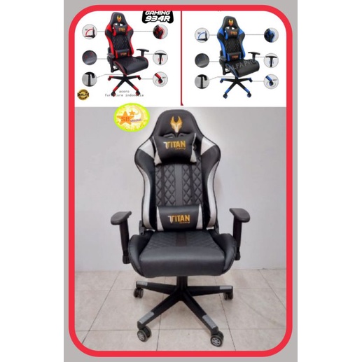 KURSI GAMING/KURSI KERJA/KURSI PUTAR/KURSI KANTOT