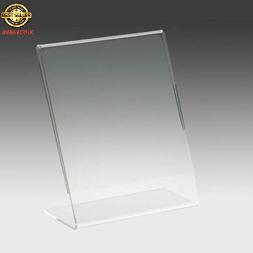 

Acrylic Tentcard / Tempat menu Akrilik acrylic Ukuran A6 L murah