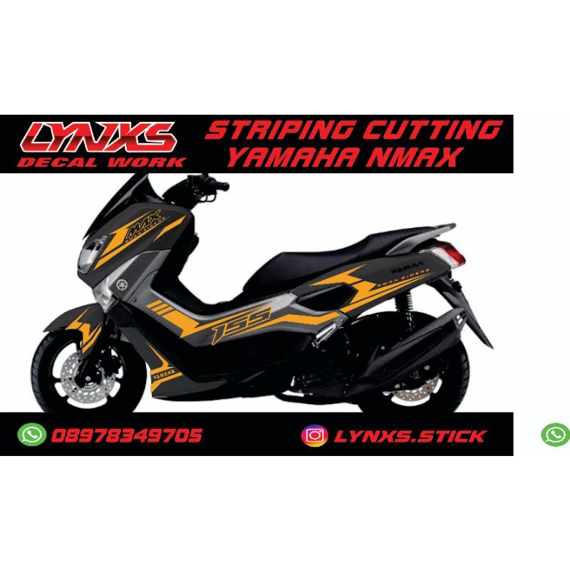 cutting sticker NMAX fullset