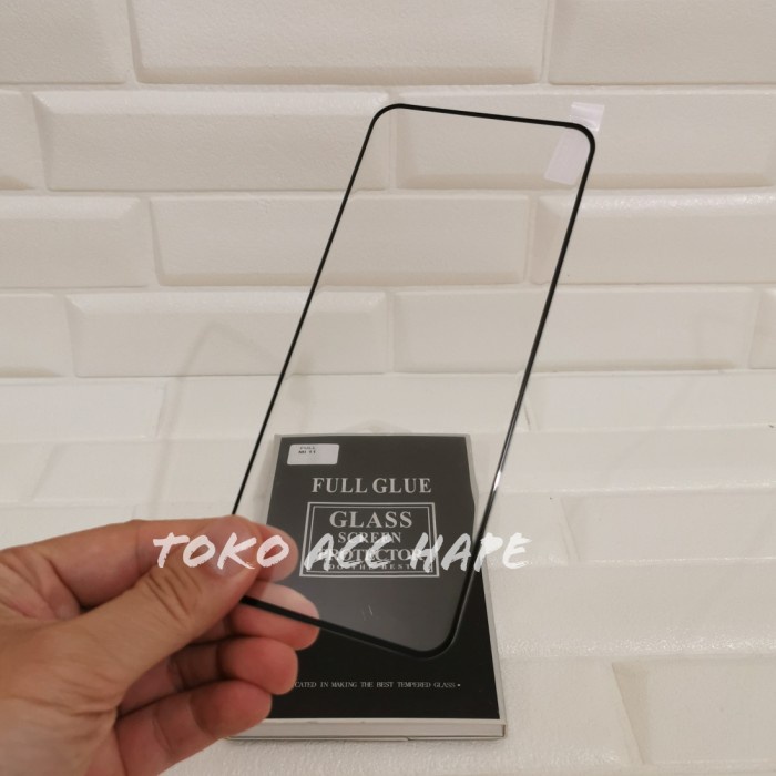 TEMPERED GLASS XIAOMI MI 11 FULL GLUE 5D/10D KUALITAS PREMIUM