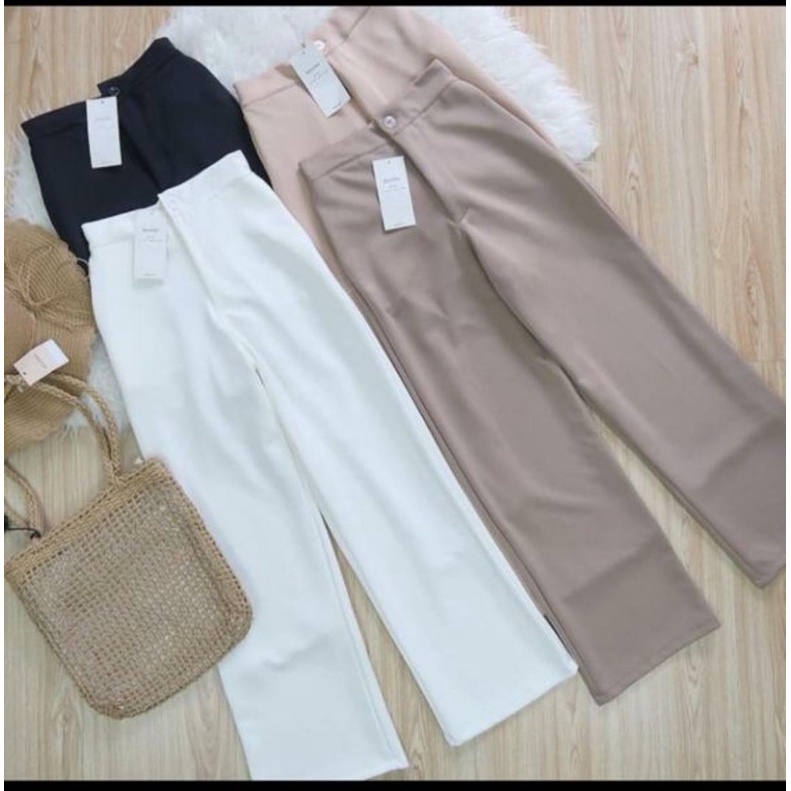 OOTD - HIGHWAIST KULOT SCUBA