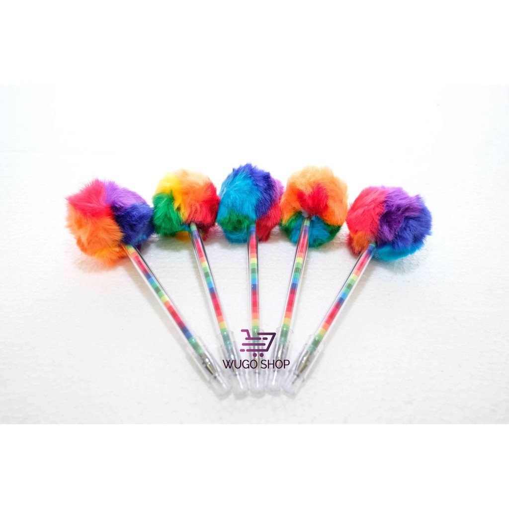 

Pulpen Fur Furry Bulu Lucu Stationery Souvenir Anak2 Pulpen fluffy