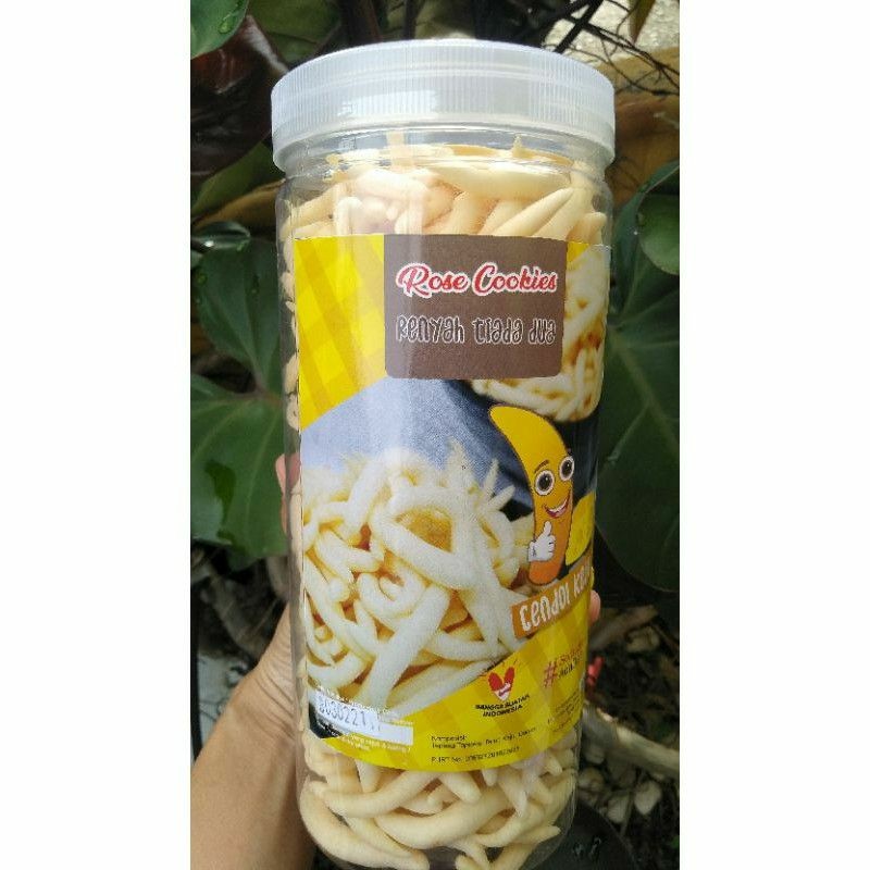 

telor gabus atau cendol keju kemasan toples 140g