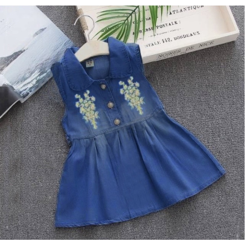 dress anak model baru levis 1-5 tahun harga grosir