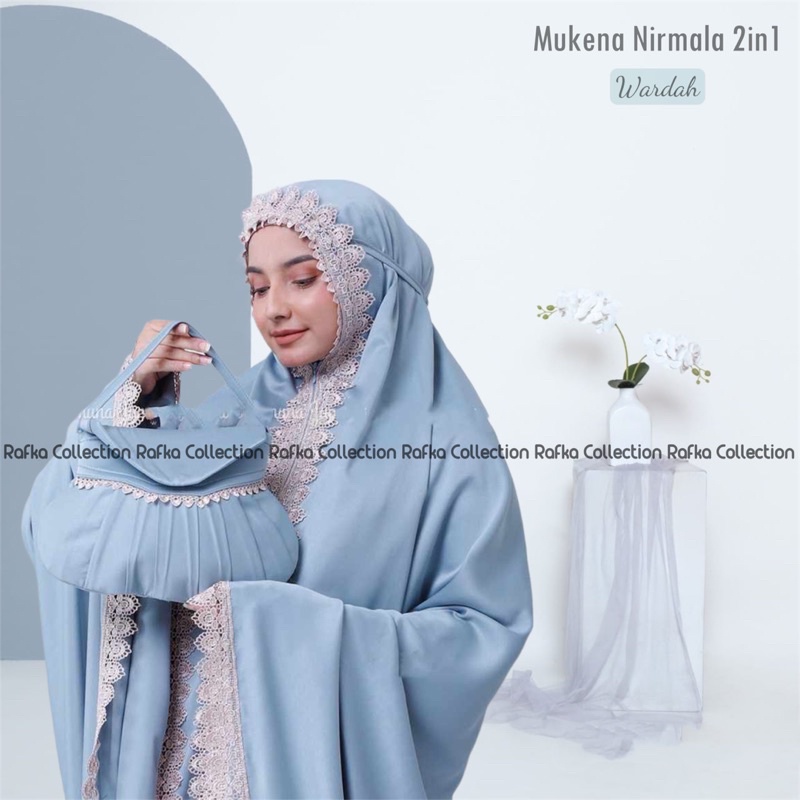 MUKENA DEWASA 2IN1 NIRMALA SILK PREMIUM MEWAH